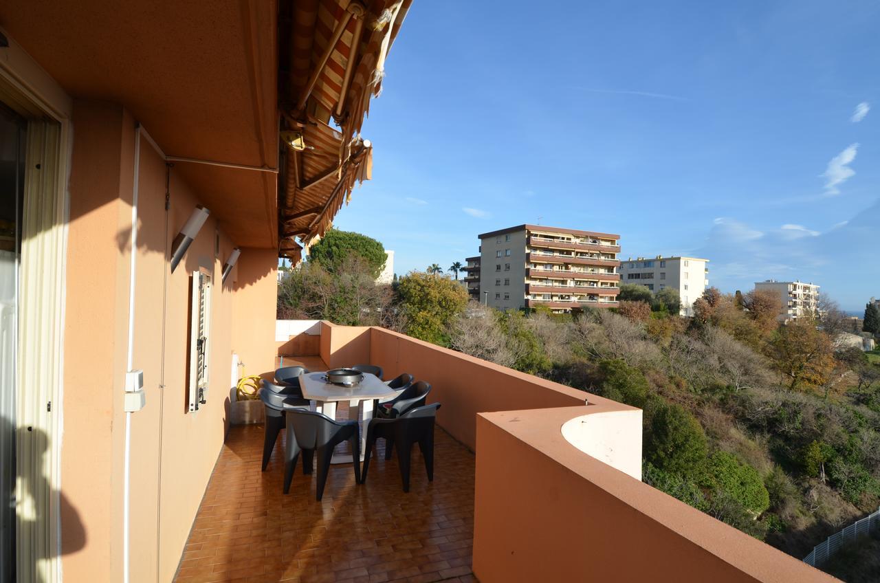 Appartement Rooftop 8 Personnes Grande Terrasse Avec Parking Quartier Aeroport Nice Eksteriør billede