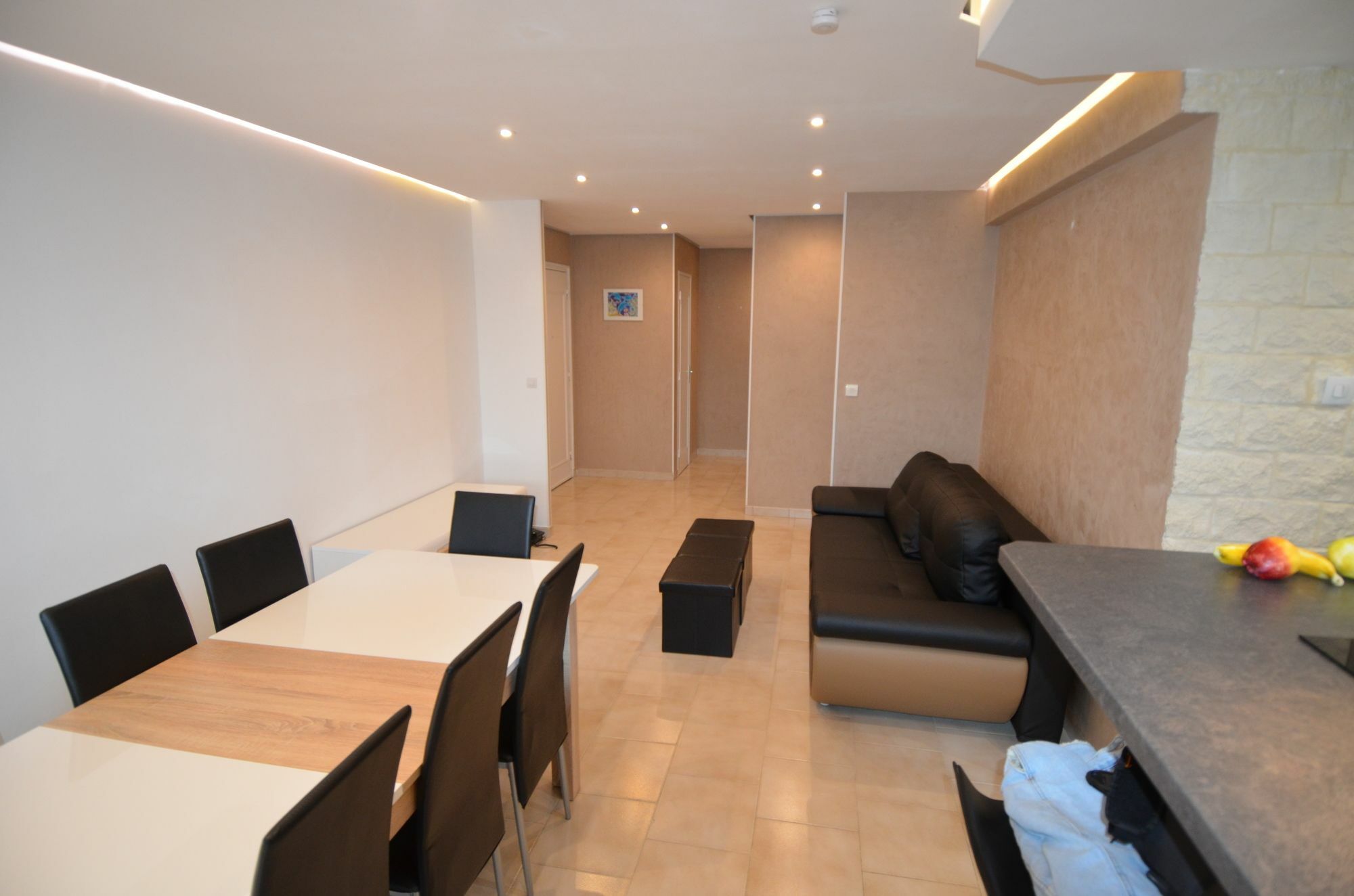Appartement Rooftop 8 Personnes Grande Terrasse Avec Parking Quartier Aeroport Nice Eksteriør billede