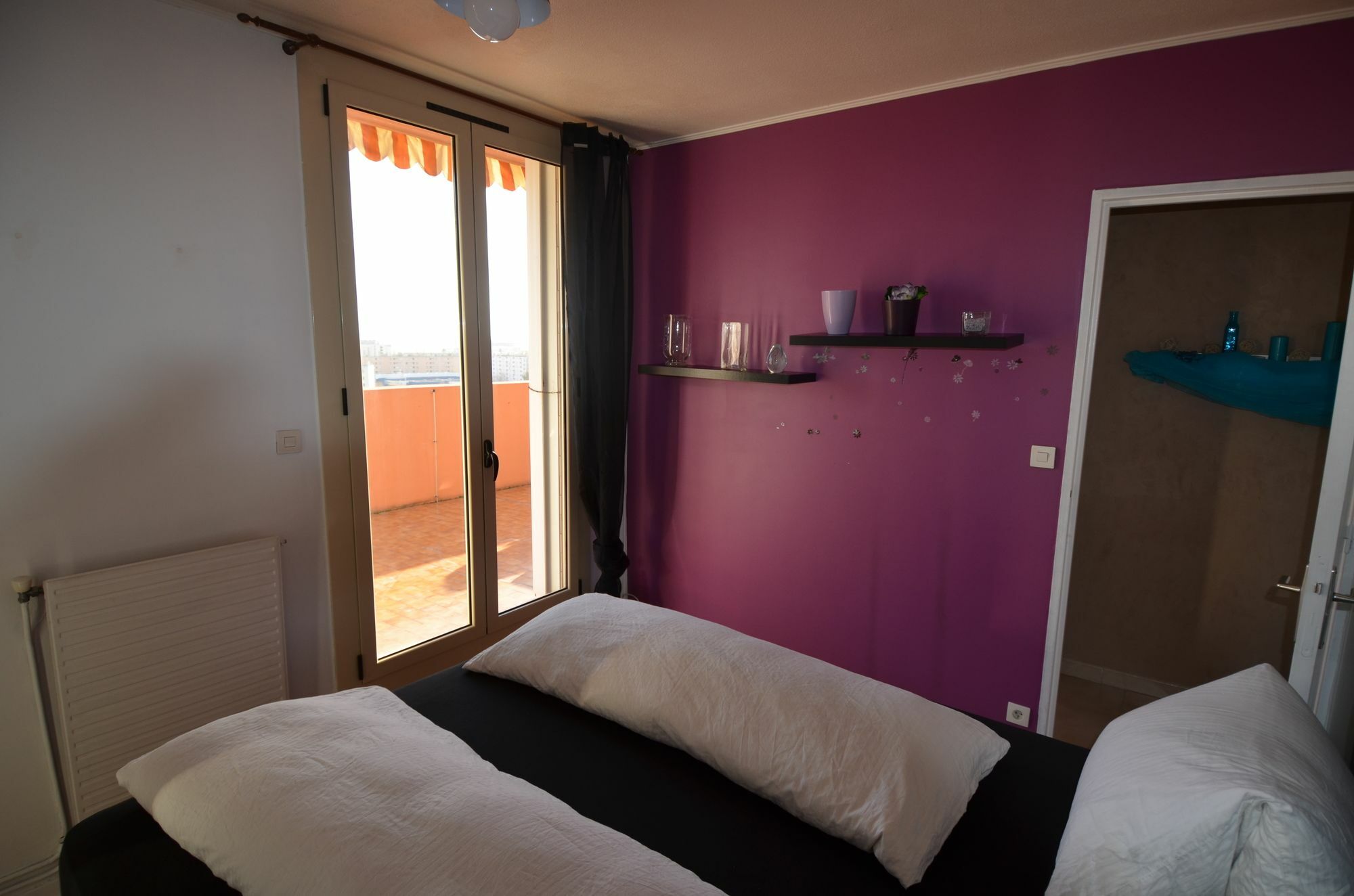 Appartement Rooftop 8 Personnes Grande Terrasse Avec Parking Quartier Aeroport Nice Eksteriør billede