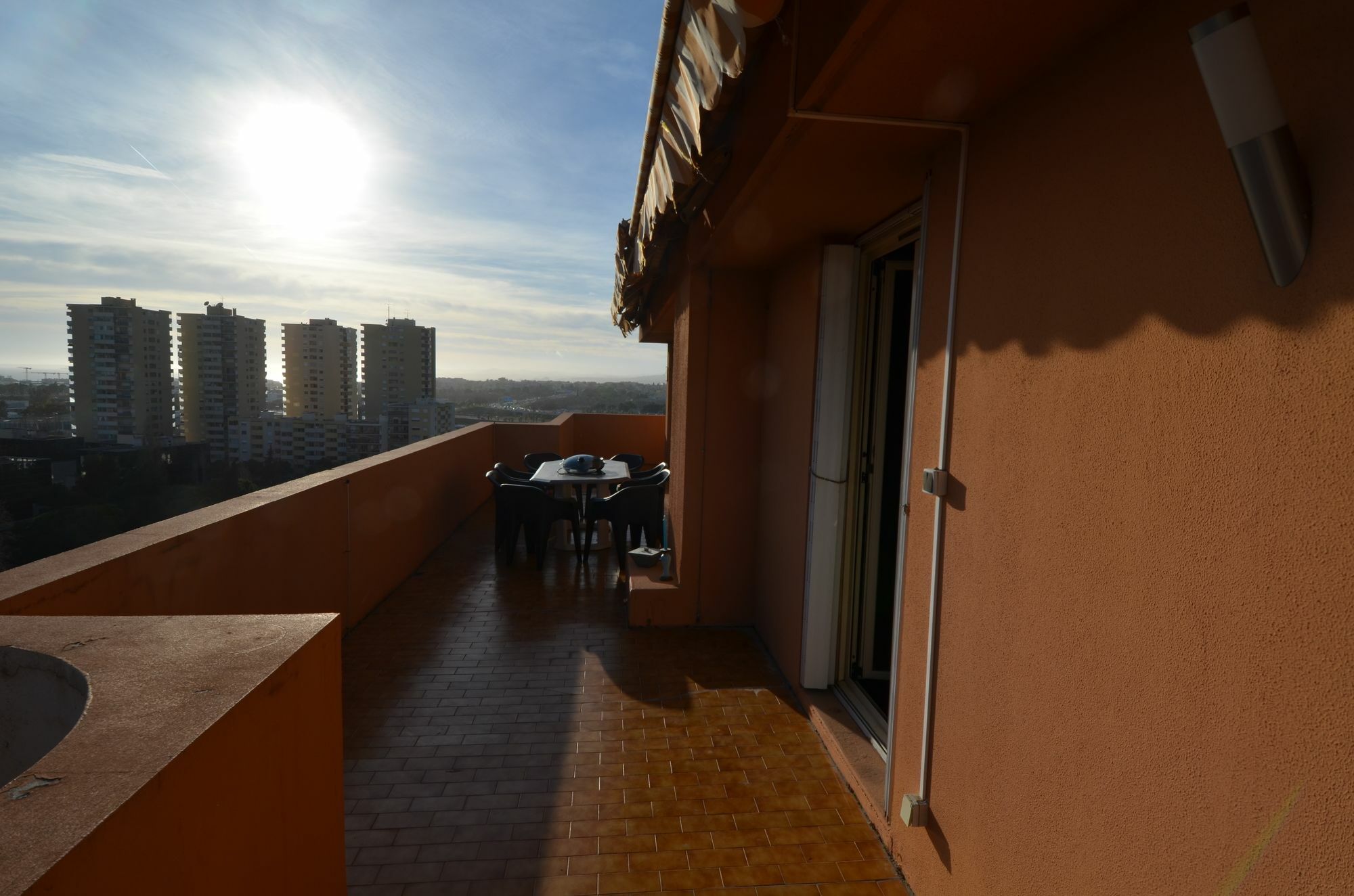 Appartement Rooftop 8 Personnes Grande Terrasse Avec Parking Quartier Aeroport Nice Eksteriør billede